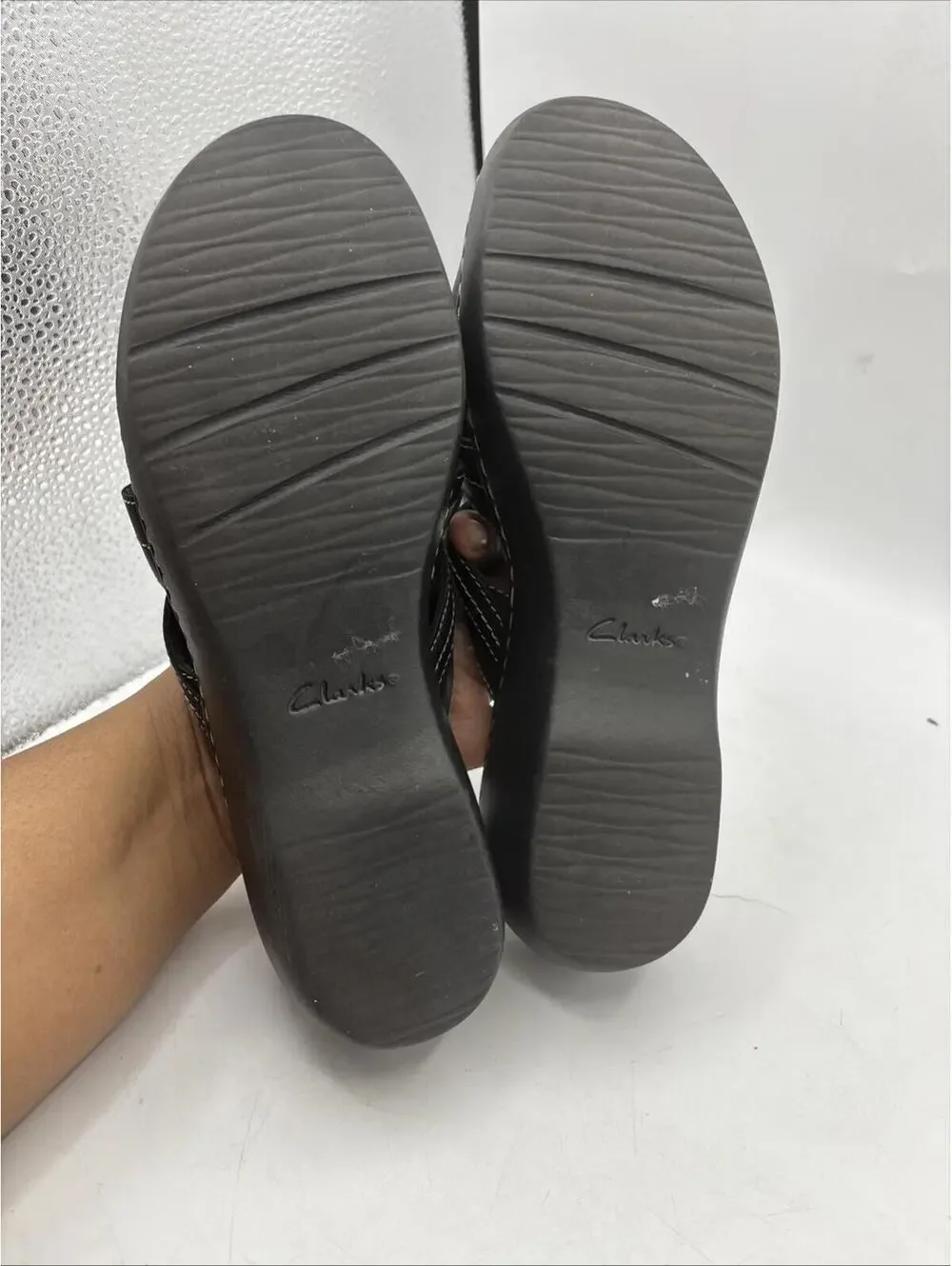 Clarks Delana Venna Comfort Sandals Cut Out Detail Women’s Size 7